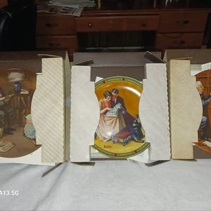Norman Rockwell Vintage Plates